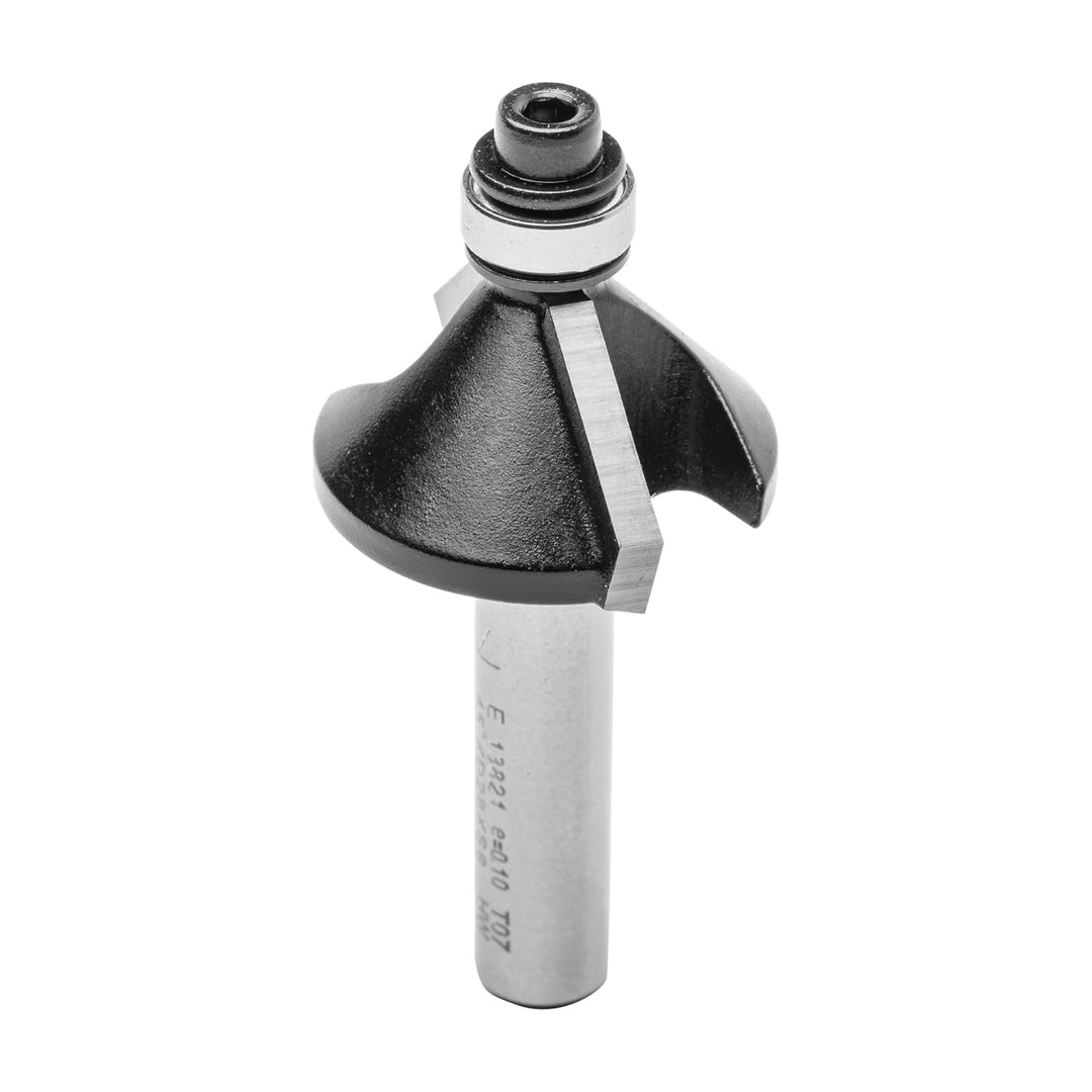 ENT 13821 Fasefräser HW, Schaft (S) 8 mm, Durchmesser (D) 28,6 mm, NL 9 mm, E 45°, SL 32 mm, mit Kug