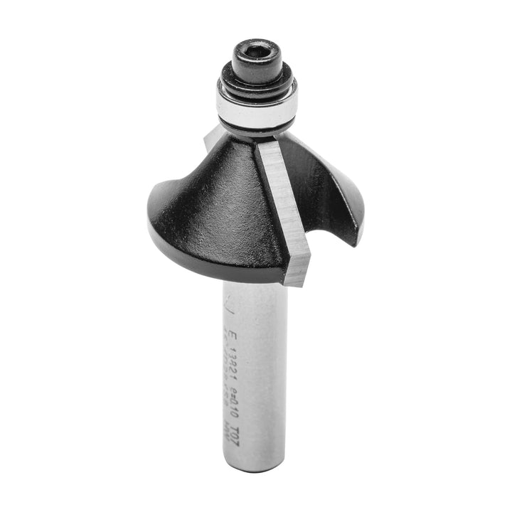 ENT 13821 Fasefräser HW, Schaft (S) 8 mm, Durchmesser (D) 28,6 mm, NL 9 mm, E 45°, SL 32 mm, mit Kug