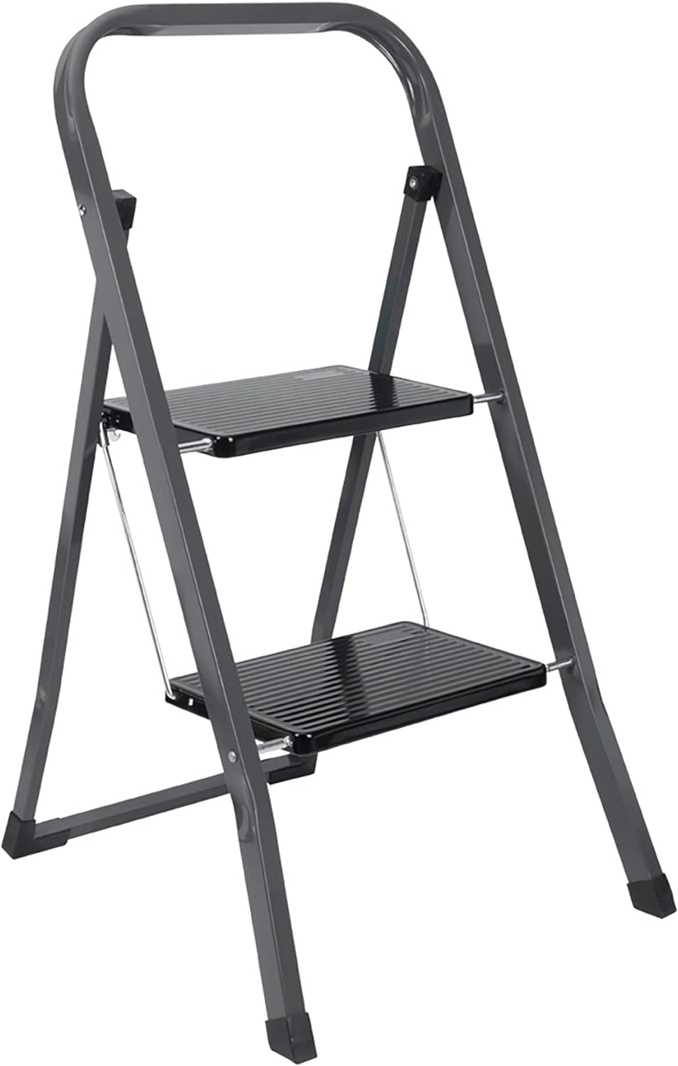 Metaltex PIRENEO Klappleiter, 2-stufig, einzeln, 47x53x83 cm