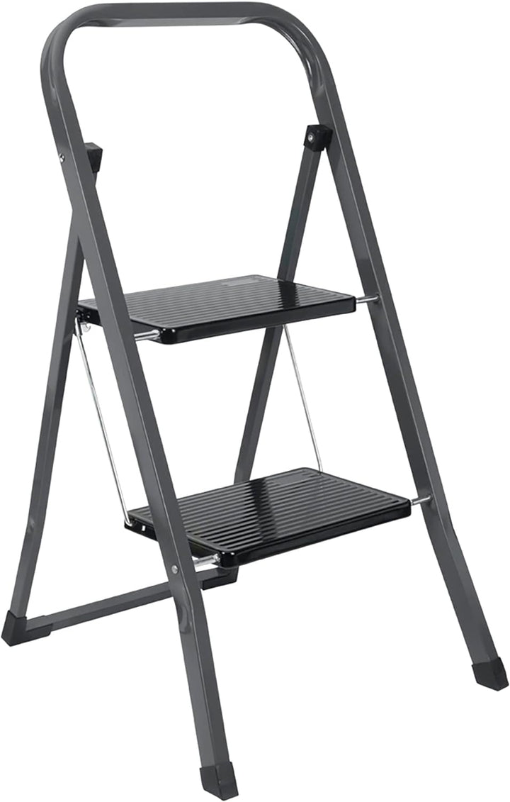 Metaltex PIRENEO Klappleiter, 2-stufig, einzeln, 47x53x83 cm