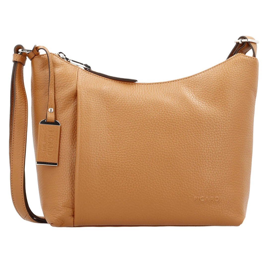 Picard Damen Schultertasche PURE aus Echtleder Mittel | mit Reissverschluss | Schultertasche | Allta