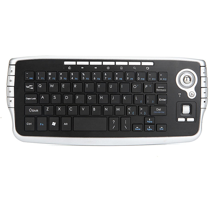 E30 2,4 GHz Wireless Keyboard mit Trackball Maus Scrollrad Fernbedienung für Android TV Box Smart TV