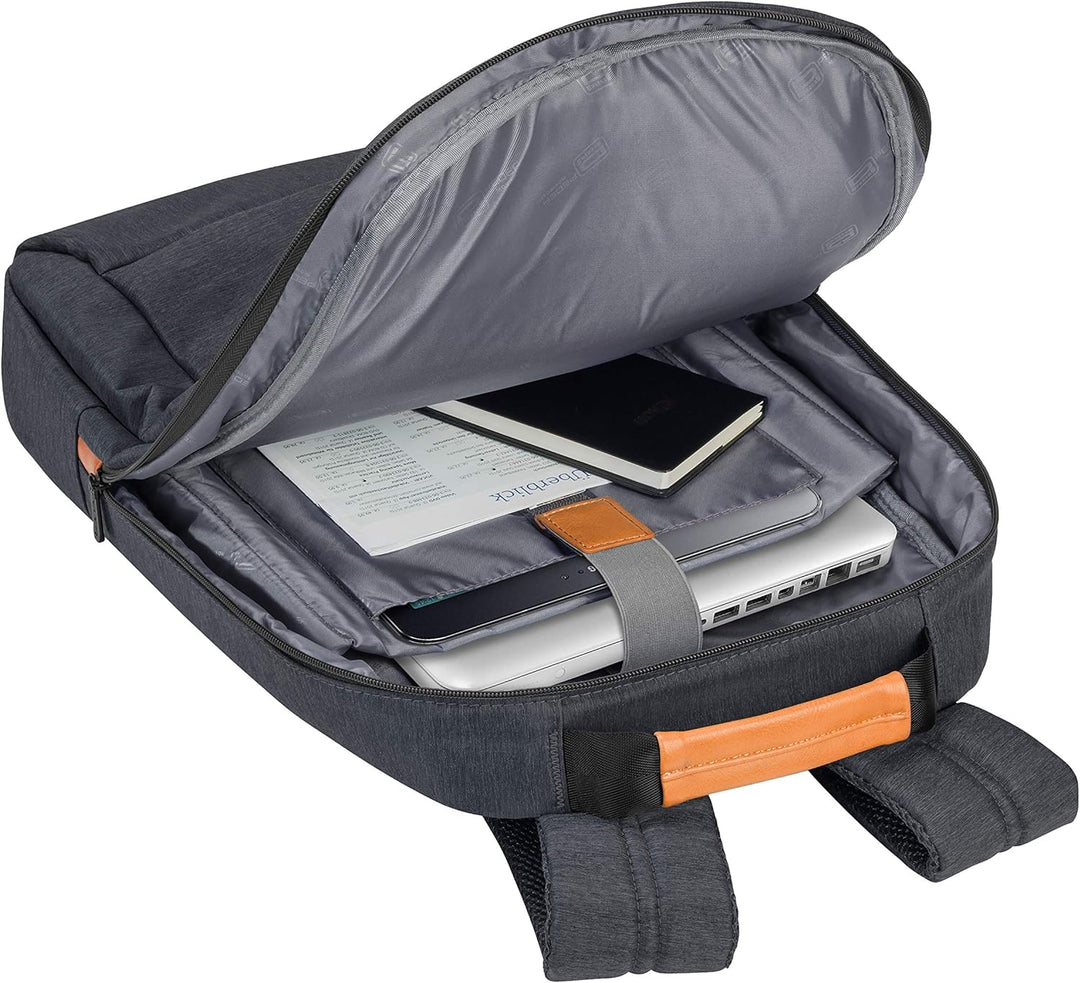PEDEA Laptop Rucksack "Elegance" Notebook-Rucksack bis 17,3 Zoll (43,9 cm) mit Tablet-PC Fach bis 10