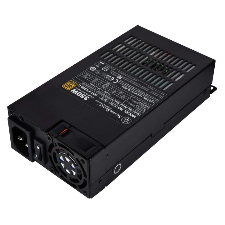 SilverStone SST-FX350-G - Flex Serie, 350W 80 Plus Gold geäuscharmes PC-Netzteil mit 40mm-Lüfter