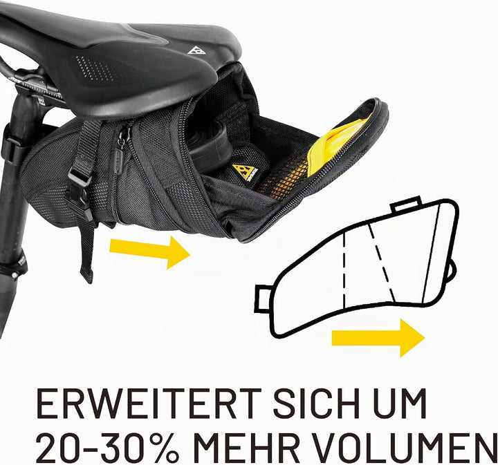 TOPEAK Satteltasche Mit Befestigungsriemen Aero Wedge Pack L Keine Angabe, L Keine Angabe