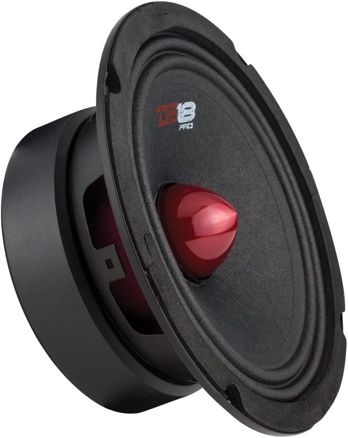 DS18 PRO-GM6B 6.5" Kugel-Mitteltöner Lautsprecher 8-Ohm, 480W Max, 140W RMS, 1 Lautsprecher Neues Mo