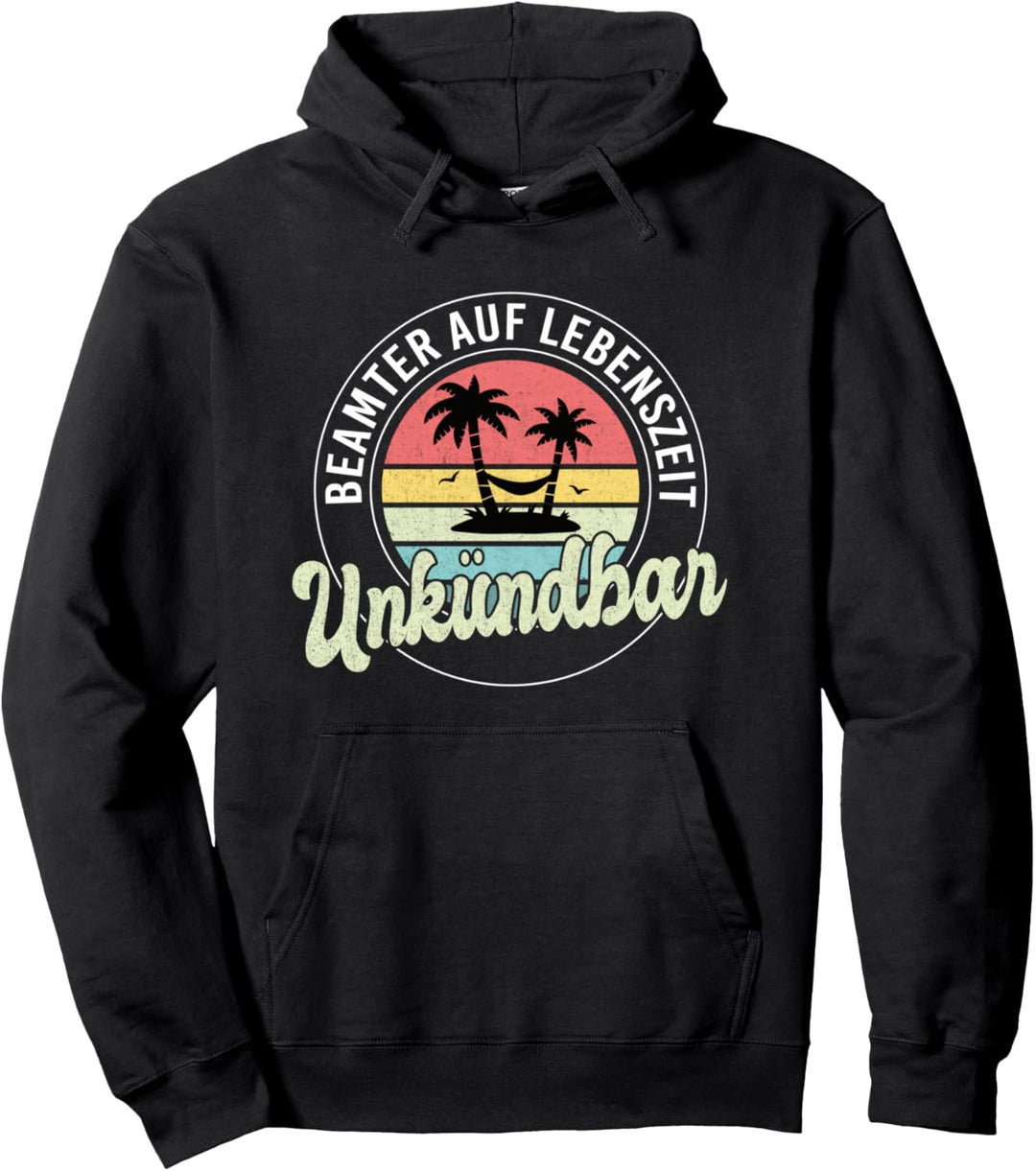 Beamter auf Lebenszeit lustiges Verbeamtung Beamten Pullover Hoodie