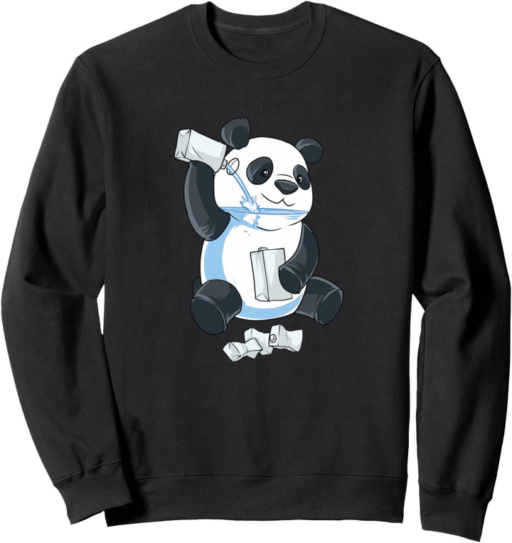 Panda Wasserfüllung Sweatshirt