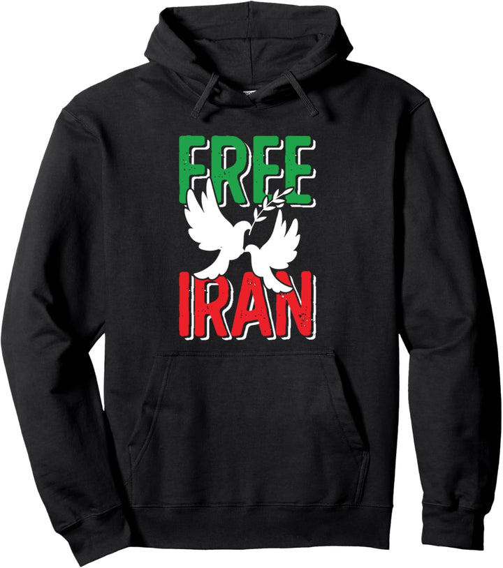 Free Iran | Love Freedom Iranischer Perser Azadi Pullover Hoodie