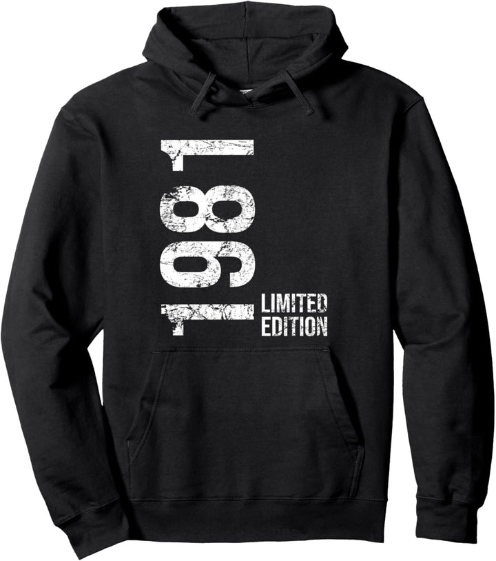 43. Geburtstag Mann Frau 43 Jahre 1981 Geburtstags Pullover Hoodie