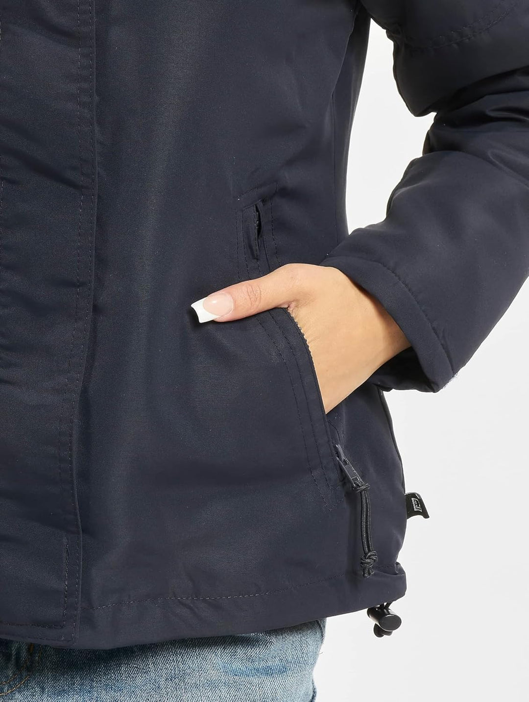 Brandit Damen Zipper Ladies Windbreaker frontzip, XS Navy