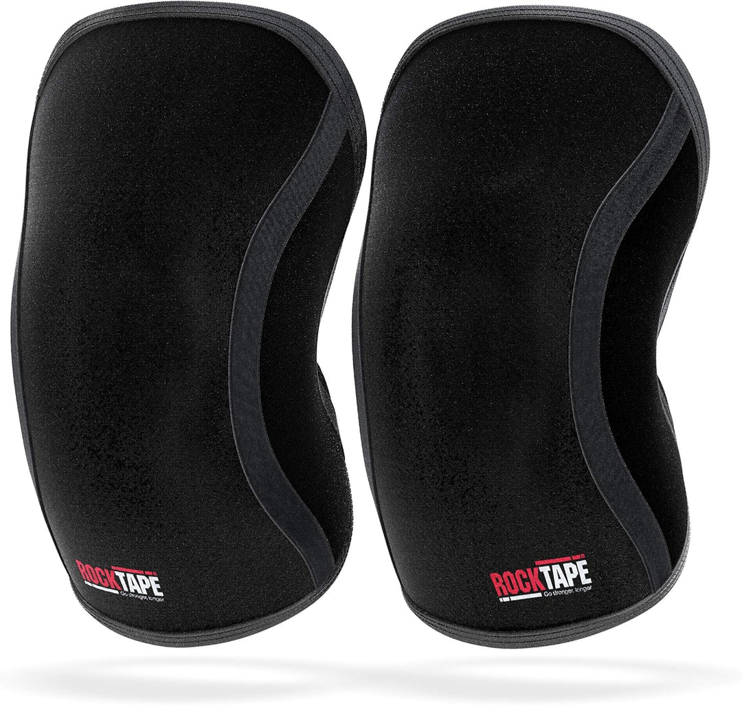 RockTape Unisex Knieschützer, Unisex S Schwarz, S Schwarz