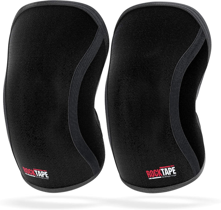 RockTape Unisex Knieschützer, Unisex S Schwarz, S Schwarz