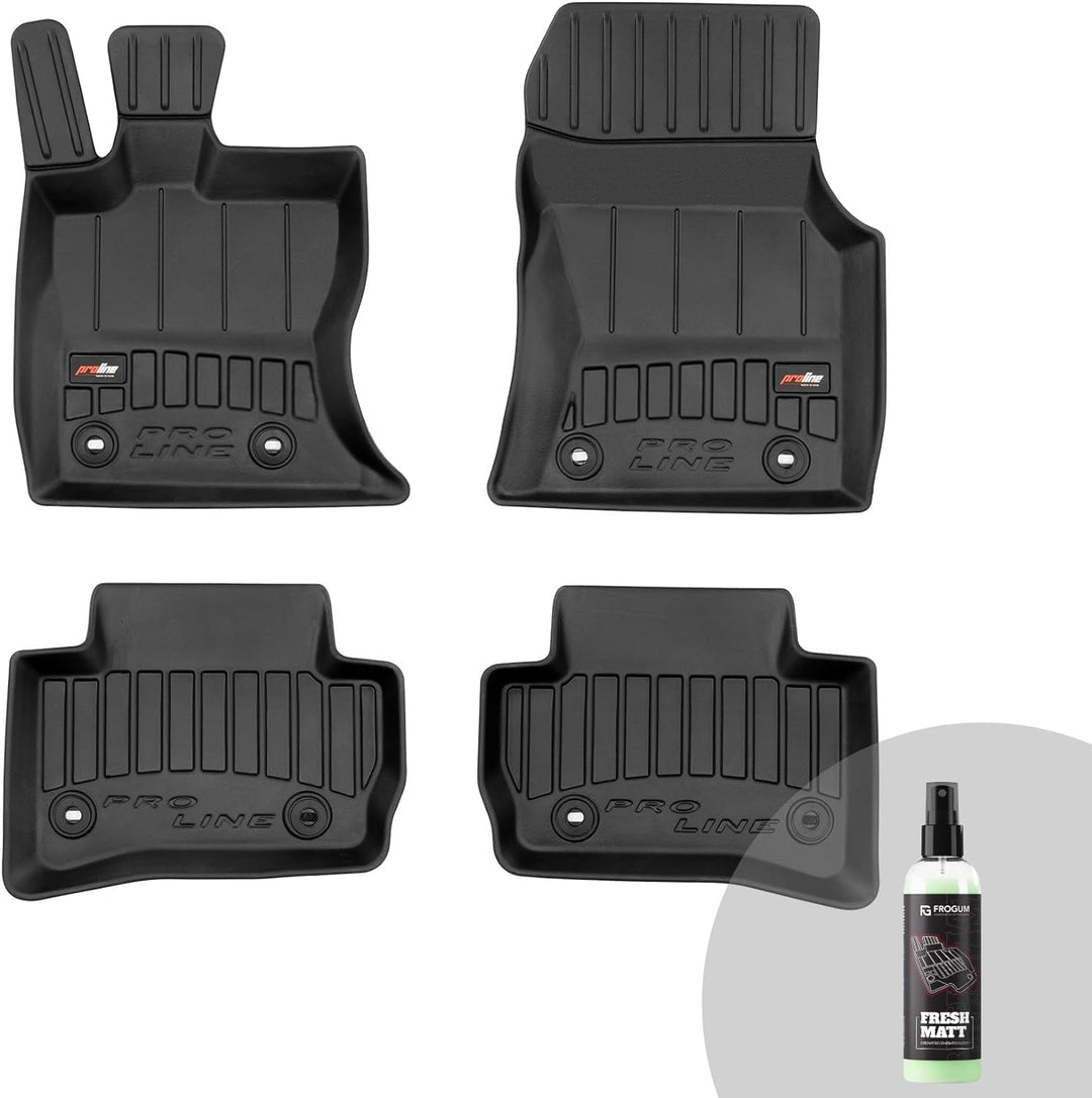 FROGUM ProLine 3D Gummimatten Exklusiven Auto Fussmatten Autofussmatten für Jaguar F-Pace ab 2016 |