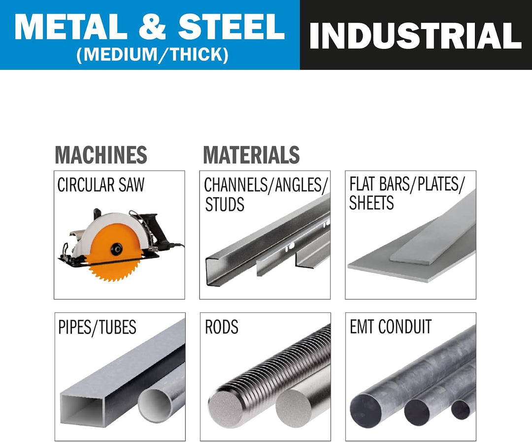 CMT Orange Tools 226.040.07 M – für Metalle Kreissägeblatt 190 x 2 x 30 Z 40 FWF 8 Grad