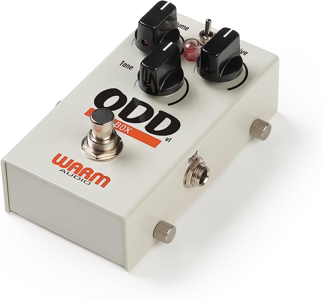 Warm Audio ODD Box V1, Over Drive Disorder Pedal („Cranked Amp“ Sound, kompakte Boutique-Qualität, T