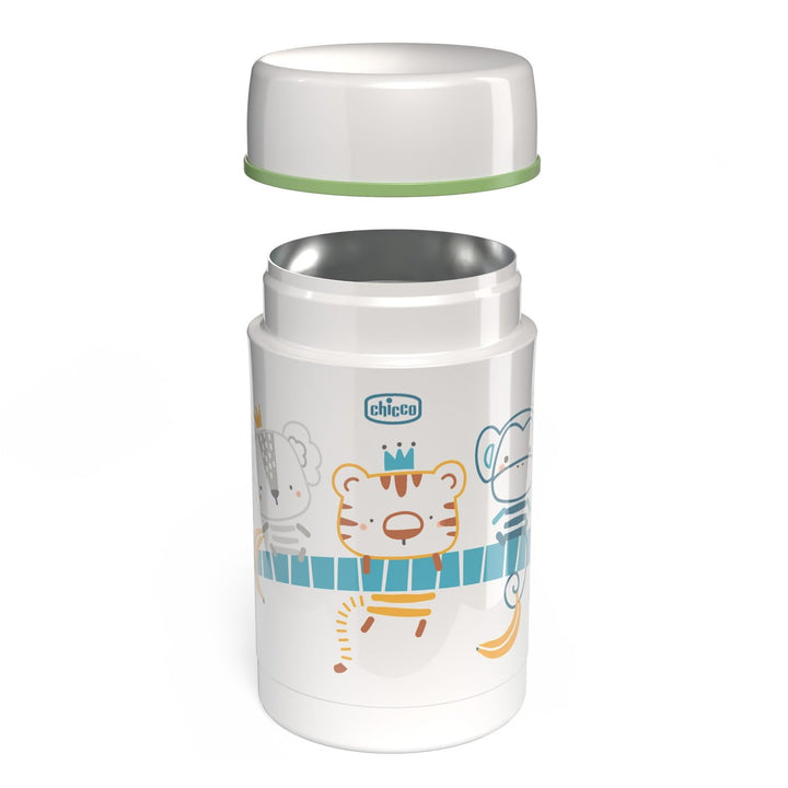 Chicco Thermobehälter für Lebensmittel, Thermo-Babynahrungsgeschirr, hält die Temperatur bis zu 6 St