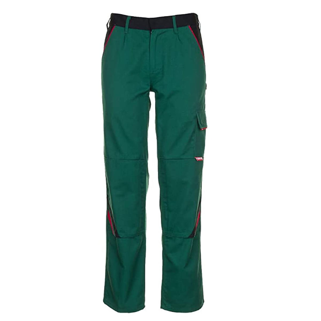 Planam Highline Damen Bundhose grün schwarz Modell 2398 Grösse 38 Grün/Schwarz 38, Grün/Schwarz 38