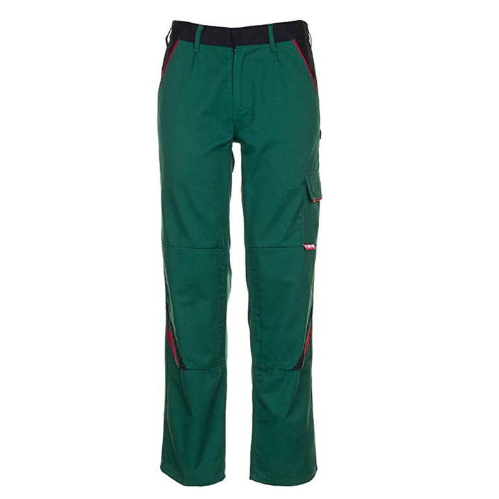 Planam Highline Damen Bundhose grün schwarz Modell 2398 Grösse 38 Grün/Schwarz 38, Grün/Schwarz 38