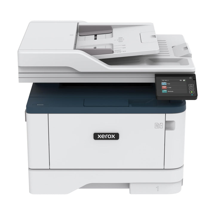 Xerox B305 S/W-Laserdrucker Scanner Kopierer USB LAN WLAN, weiss / blau