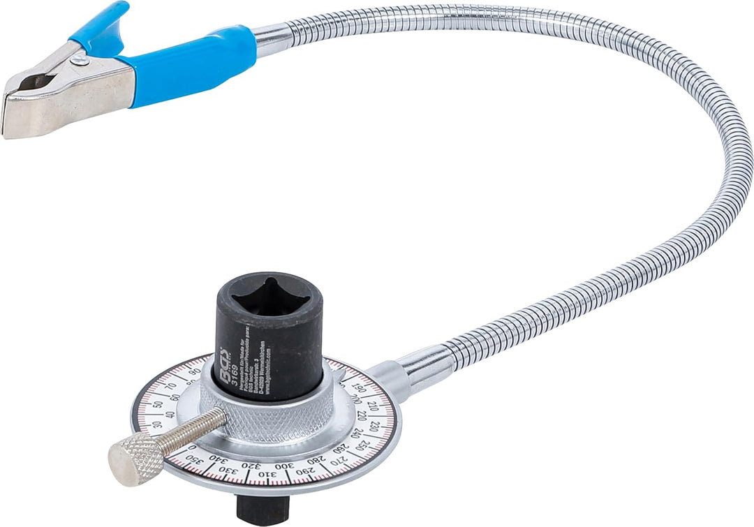 BGS 3169 | Drehwinkel-Messgerät mit Cliparm | 12,5 mm (1/2") mit Cliparm 12,5 mm (1/2"), mit Cliparm