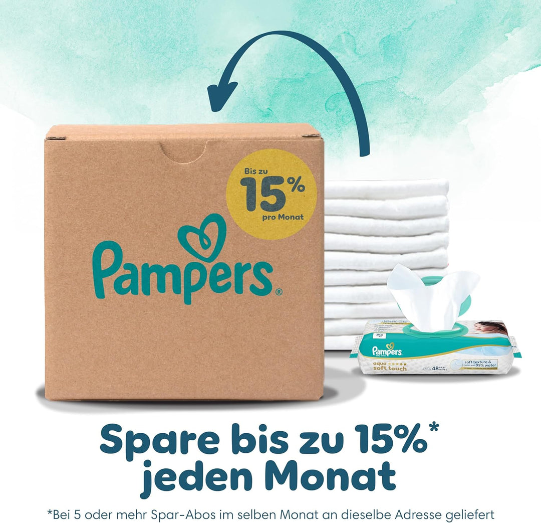 Pampers Harmonie Windeln Grösse 6, 144 Windeln, 13kg+, sanfter Hautschutz mit 100Prozent Pampers Sch