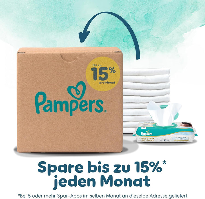 Pampers Harmonie Windeln Grösse 3, 186 Windeln, 6kg-10kg, sanfter Hautschutz mit 100Prozent Pampers
