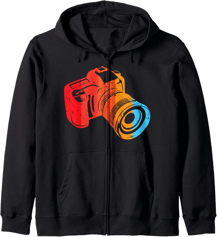 Vintage Retro Photography Camera For Photographer JT Kapuzenjacke