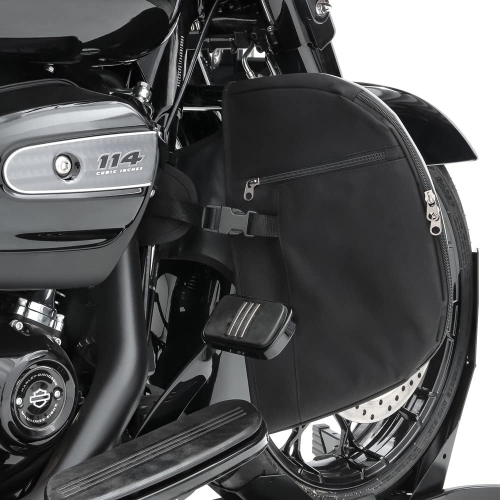 Sturzbügel Spritzschutz kompatibel mit Harley Davidson Touring 80-25 Beinwärmer
