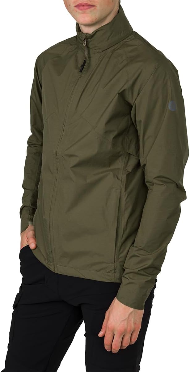 AGU Giacca Compact Rain Venture Unisex Verde Militare