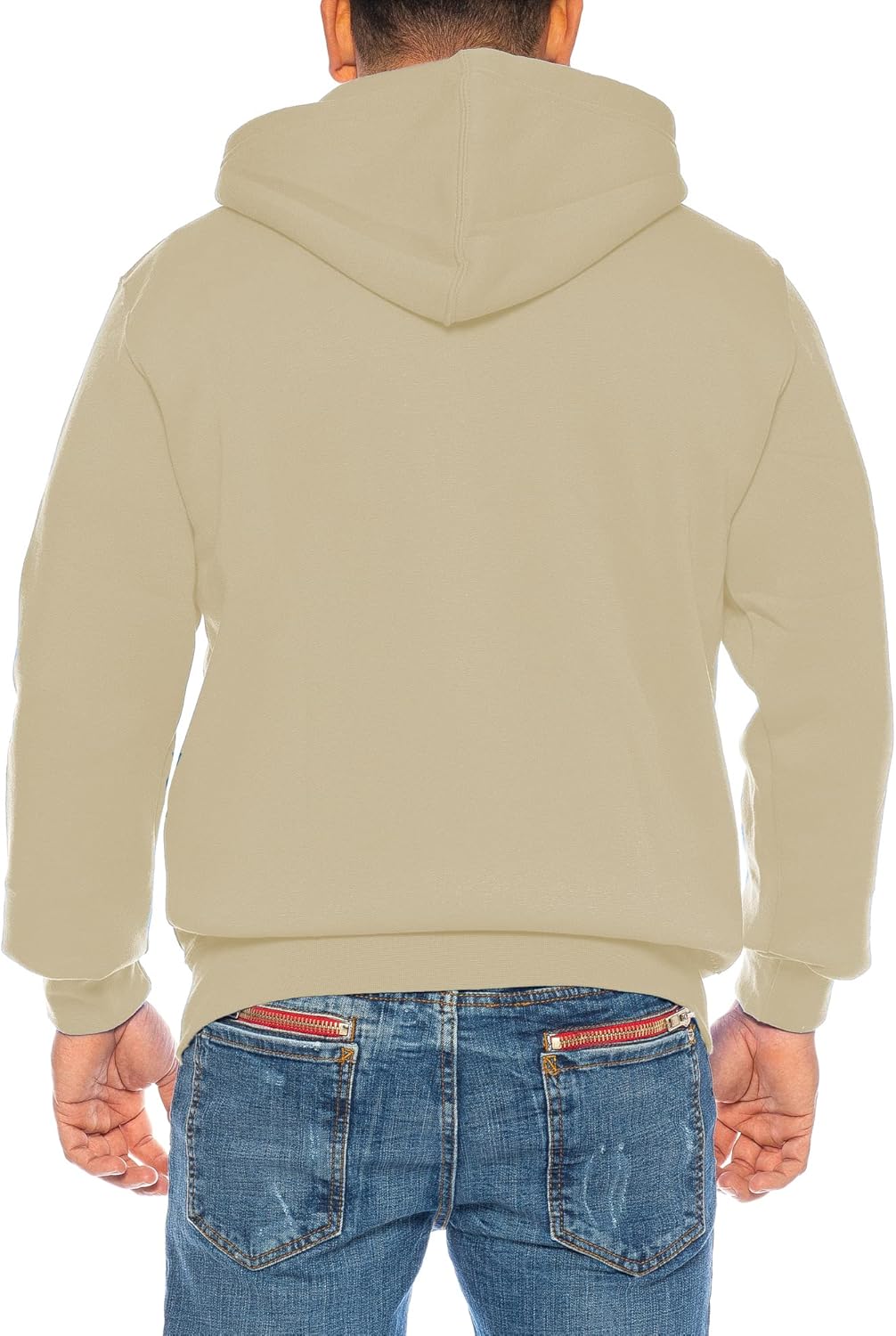 Raff & Taff Herren Zipper Hoodies Kapuzenjacke Sweatjacke Übergangsjacke Jacke Basic Schlicht bis 8X