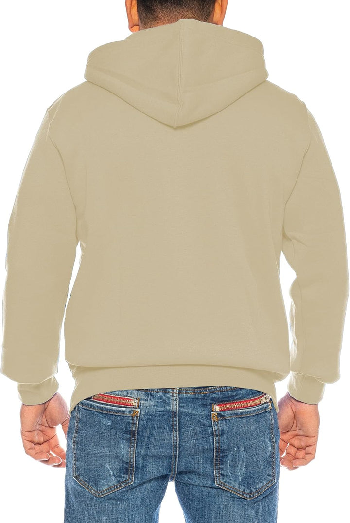 Raff & Taff Herren Zipper Hoodies Kapuzenjacke Sweatjacke Übergangsjacke Jacke Basic Schlicht bis 8X