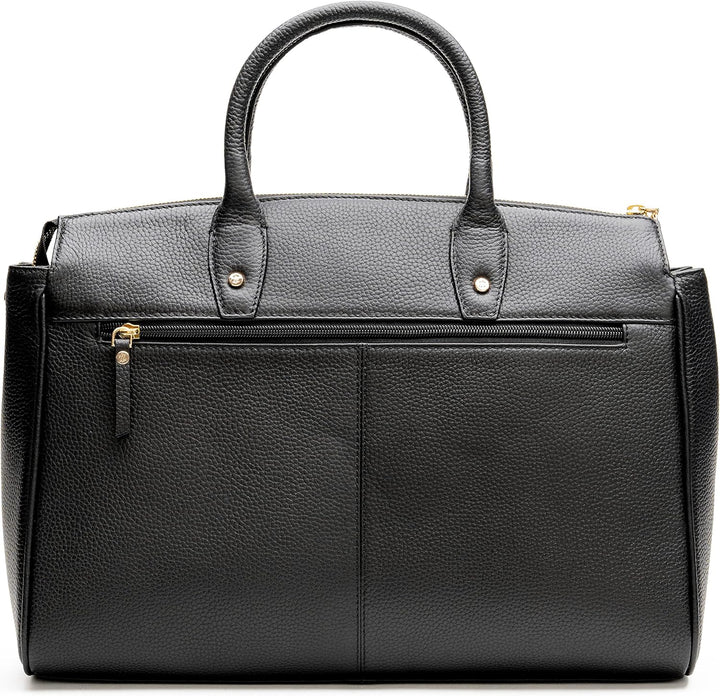 Lazarotti Bologna XL Damen Leder Handtasche | längenverstell- & abnehmbarer Tragegurt | sehr grosse