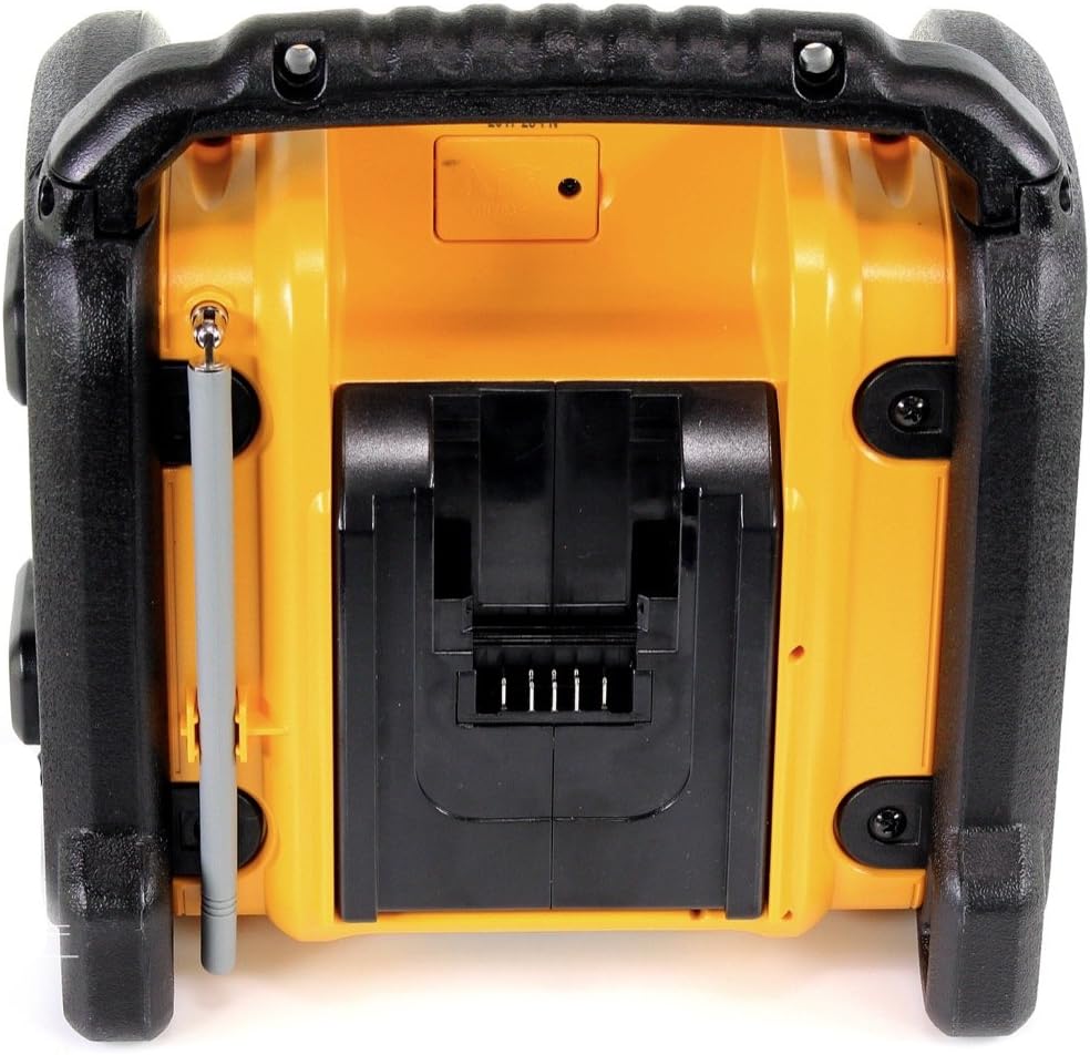 DeWalt Akku- und Netz-Radio/ Baustellen-Radio (DAB(DAB(+)/FM Stereo/FM, für 10,8 - 18 V, 3.5 mm Aux