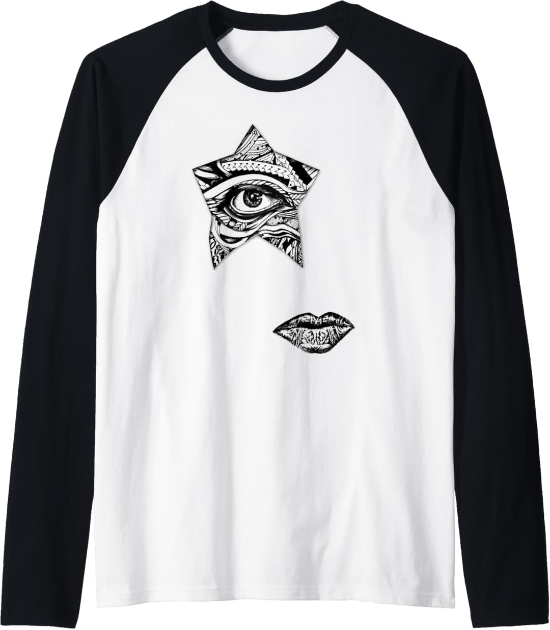 KISS - Tribal Starchild Raglan
