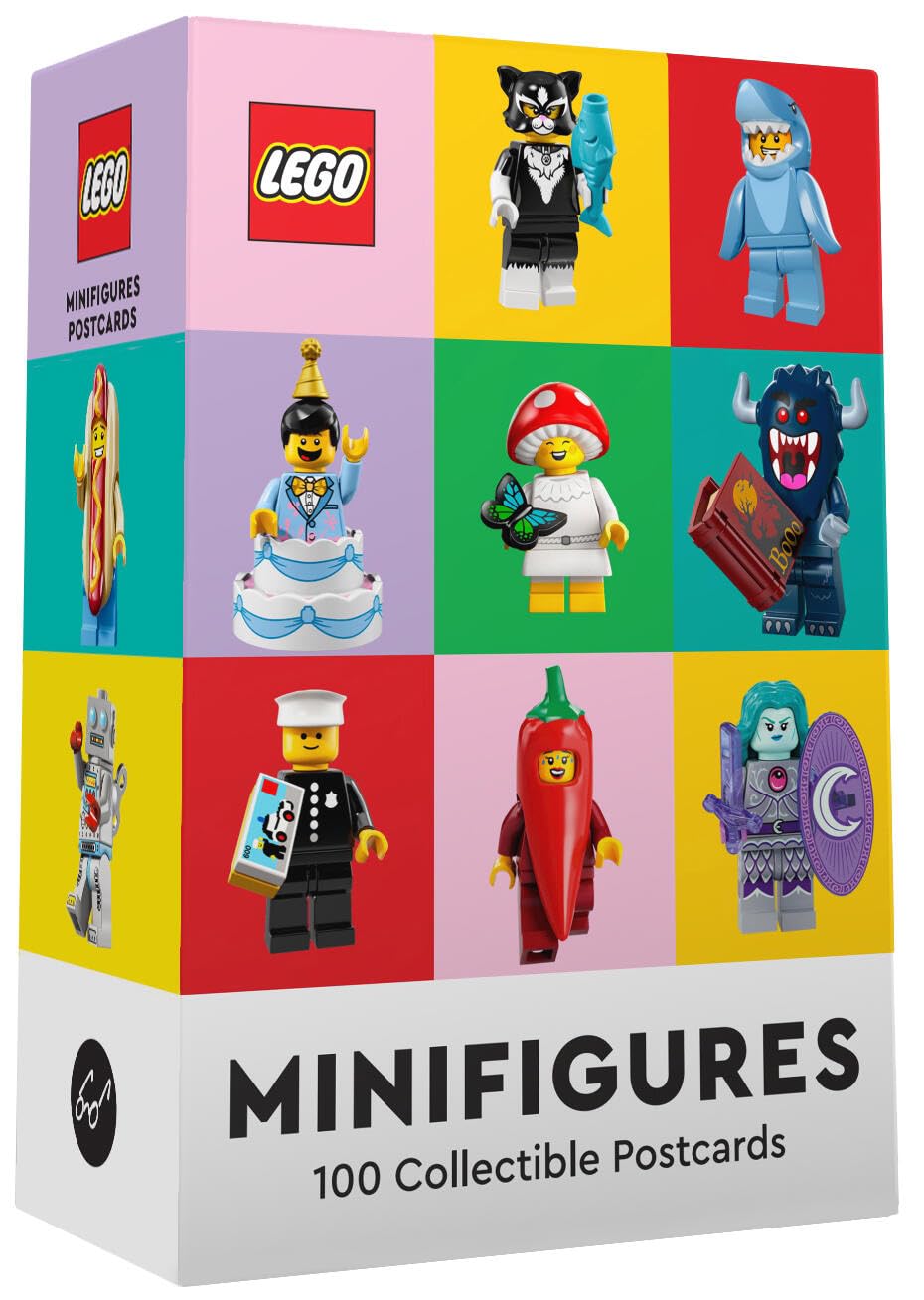 LEGO Minifigures: 100 Collectible Postcards, Postkartenbuch