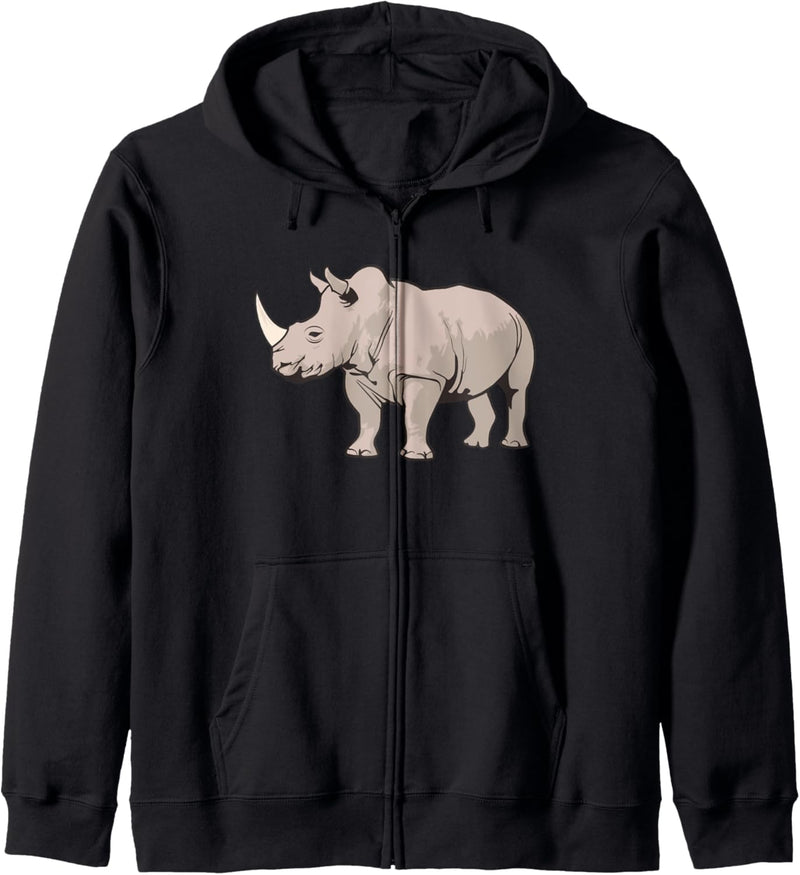 Nashorn Kapuzenjacke