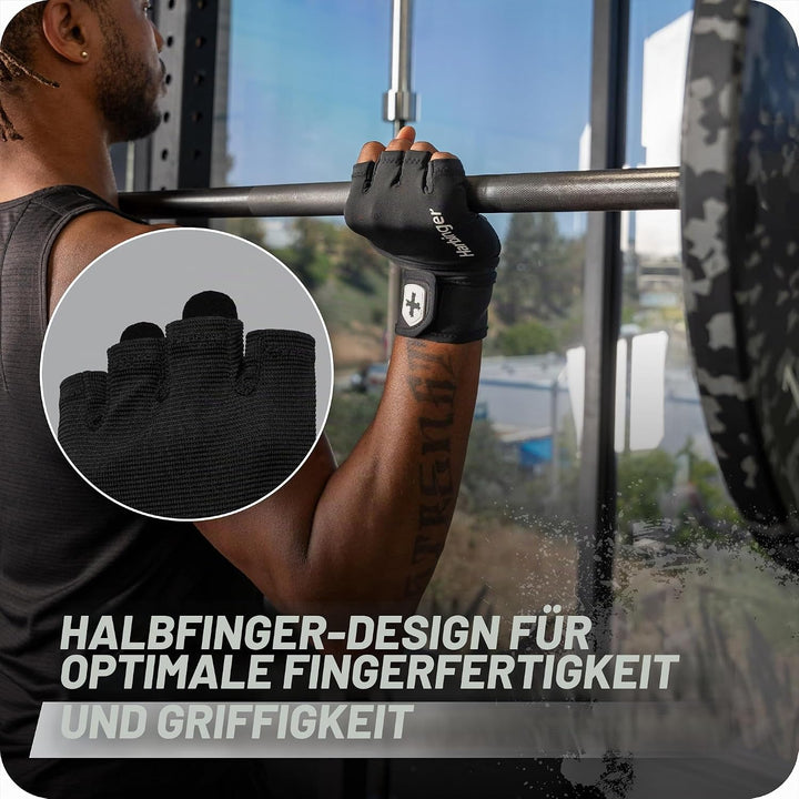 Harbinger Pro Wristwrap Handschuhe L Schwarz, L Schwarz