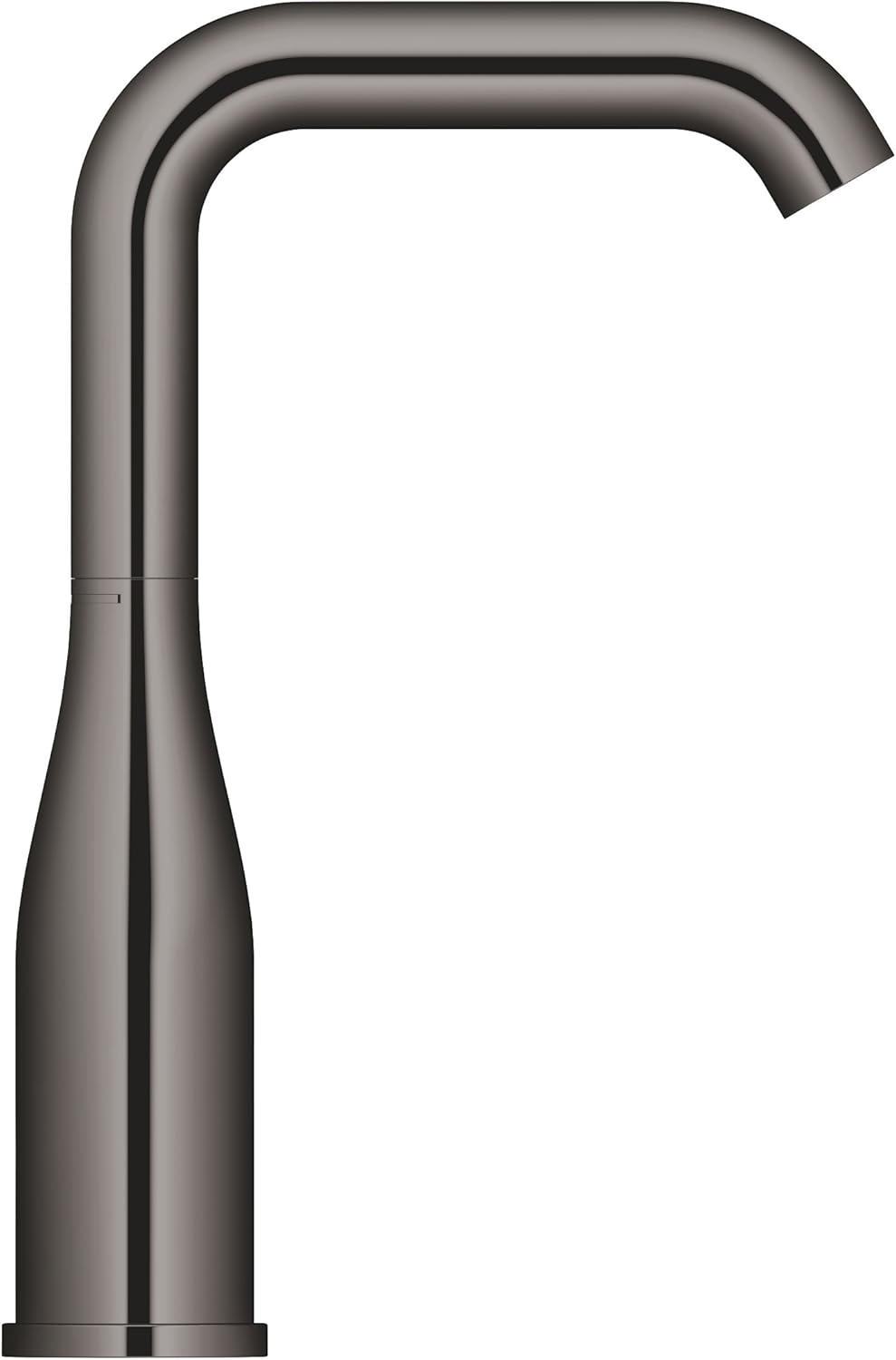 GROHE Essence - Einhand-Waschtischarmatur (wassersparend, DN 15, L-Size), hard graphite, 32628A01 L