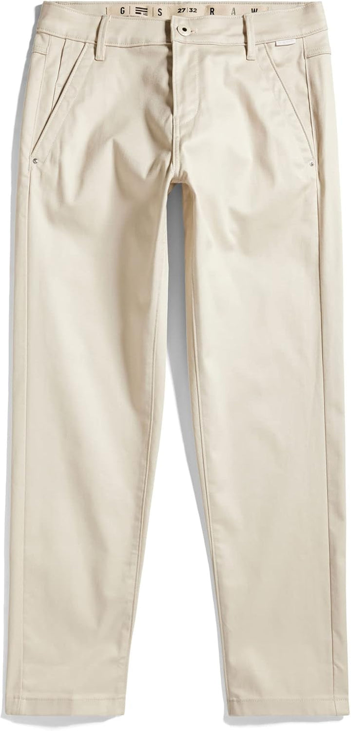 G-STAR RAW Damen Kate Boyfriend Chino Pants 24W / 30L Beige (Whitebait D22539-c072-1603), 24W / 30L