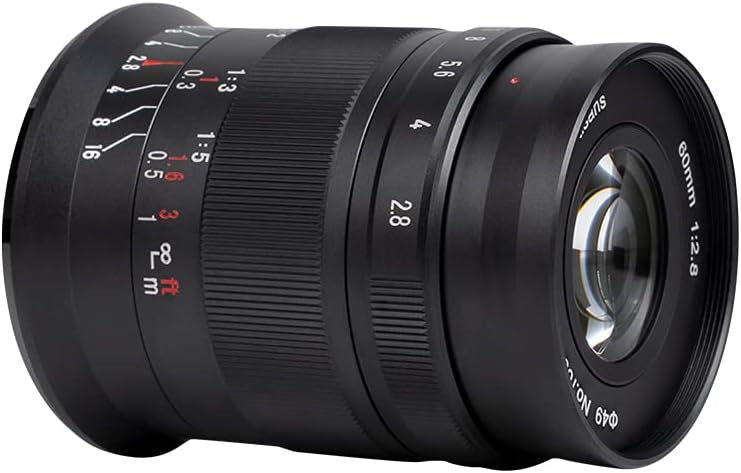 7artisans 60 mm F2.8 Mark II Makro manueller Fokus Kameralinse APS-C spiegelloses Kameralinse für Z