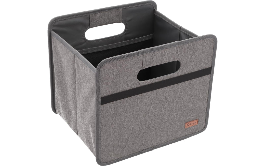 BERGER Faltbox Milo Maxi | klappbare Aufbewahrungsbox | Organizer für Auto Haushalt Camping | faltba