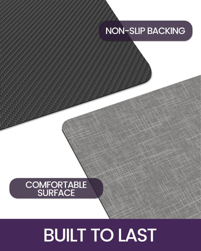 DEXI Badteppich rutschfest Waschbar 43 x 110 cm, Absorbierende Badematte Badezimmerteppich, Saugfähi