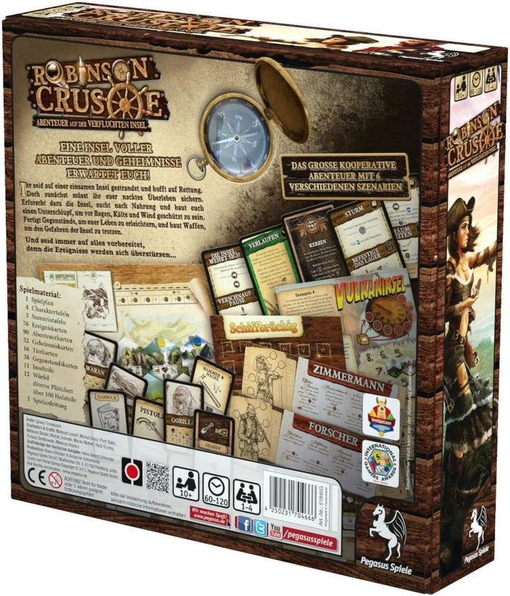 Pegasus Spiele 51945G - Robinson Crusoe Single