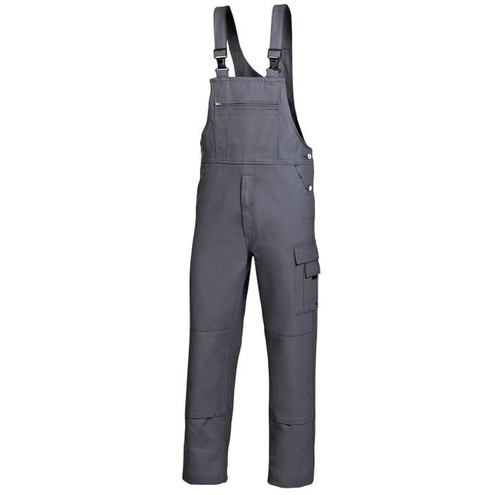 BP Workwear Basic 1482-060-53 Latzhose - Stoffhosenträger mit Gummieinsatz - Taschen für Knieschoner