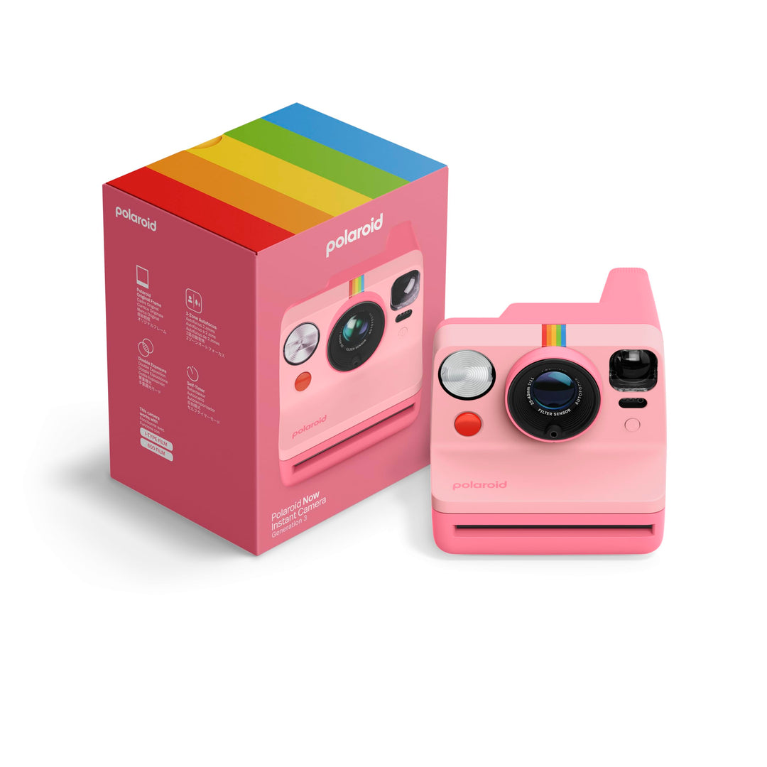 Polaroid – Now Generation 3 – Sofortbildkamera – Rosa (9197) Kamera Pink, Kamera Pink