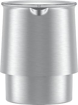 Jura Elektrischer Milchaufschäumer, Hot & Cold Funktion, Schwarz/Silber, Modell 24331, Für Warme und