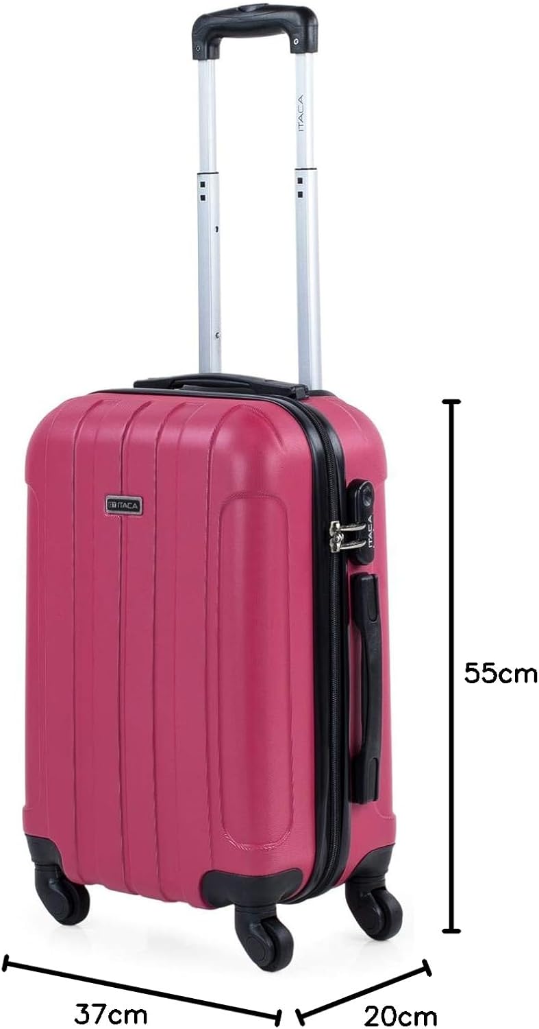 ITACA - Reisekoffer der Firma Set Koffer 4 Rollen - Set Reisekoffer ABS - Set Robuste und leichte Re