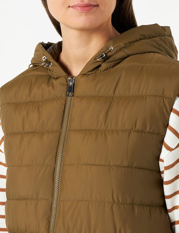 s.Oliver Damen Outdoor Weste 34 Grün, 34 Grün
