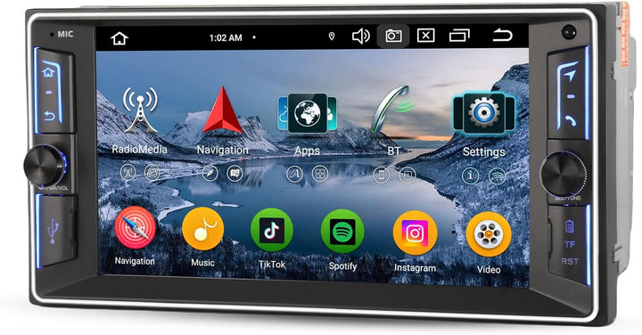[4G+64G] 8-Kern Android 12 Autoradio für Toyota Hilux RAV4 Corolla Vios GPS-Navi Carplay Android Aut